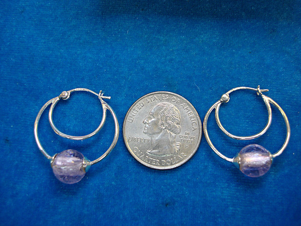 Sterling Silver Pink Stone Jewelry Set - Necklace, Pendant & Earrings