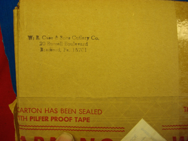 1985 Case Collectors Club C51050 SS Pocket Knife - Mint Condition with Display & Original Packaging