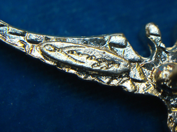 Steven Lavaggi American Angel Lapel Pin - Collectible Silver Tone Enamel Pin