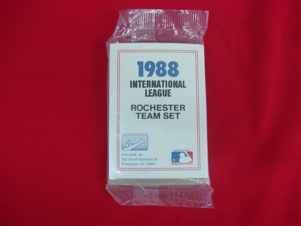 Vintage 1988 ProCards Minor League Baseball Set - Rochester Red Wings (Tettleton, Mesa, Noles)