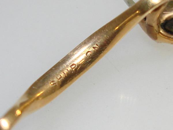 Antique Victorian 10K Gold Filled Eyeglasses - SHUR-ON Frameless, c. 1910s