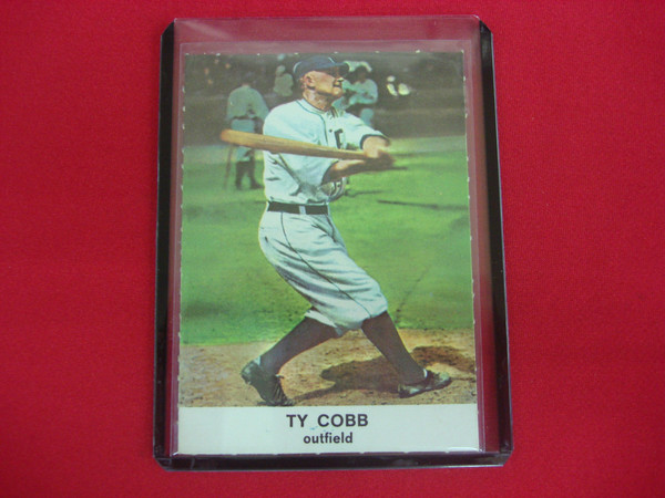 1961 Golden Press Ty Cobb #25 Detroit Tigers Baseball Card (Poor Condition)