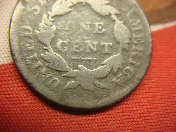 1819 U.S. Matron Head Large Cent - Small Date, Circulated & Natural - Coin Collection Gem