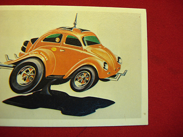 Rare 1970 Thunderbug Model Kit Insert - Monogram #6783 - Vintage Collectible Card