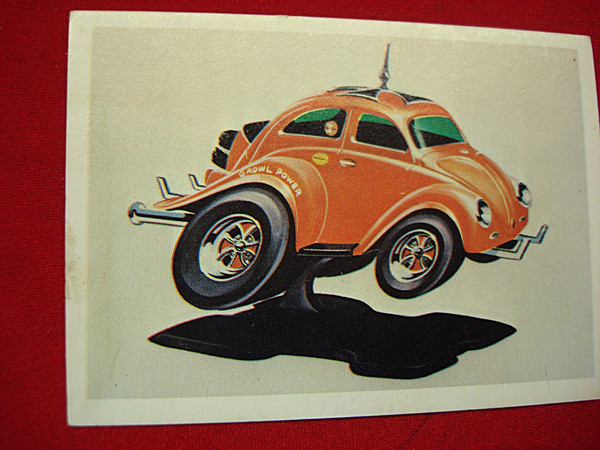 Rare 1970 Thunderbug Model Kit Insert - Monogram #6783 - Vintage Collectible Card