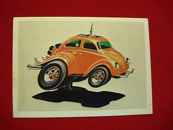 Rare 1970 Thunderbug Model Kit Insert - Monogram #6783 - Vintage Collectible Card