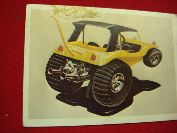 Vintage 1970 Monogram DUNE RAT Model Kit Card #6784 - Display & Collect
