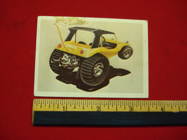 Vintage 1970 Monogram DUNE RAT Model Kit Card #6784 - Display & Collect