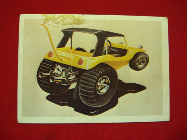 Vintage 1970 Monogram DUNE RAT Model Kit Card #6784 - Display & Collect