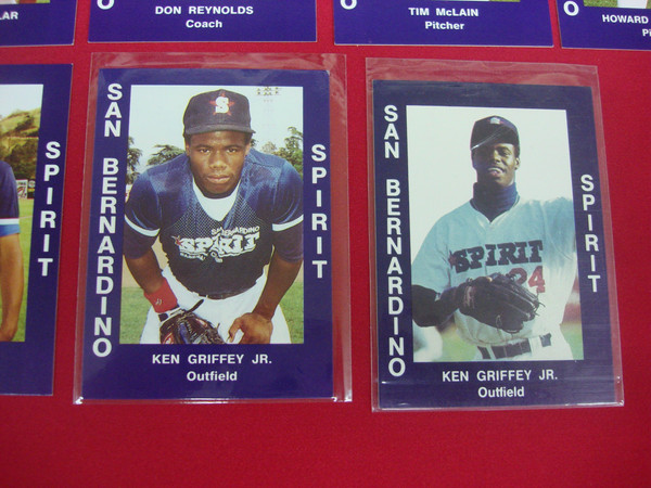 1988 San Bernardino Spirits MiLB Team Set - Ken Griffey Jr., Seattle Mariners Affiliate