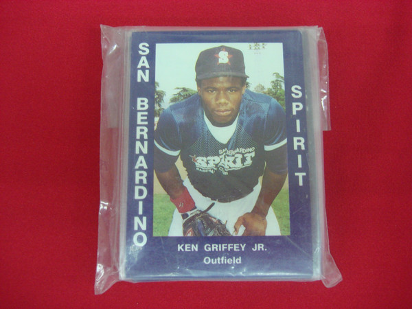 1988 San Bernardino Spirits MiLB Team Set - Ken Griffey Jr., Seattle Mariners Affiliate