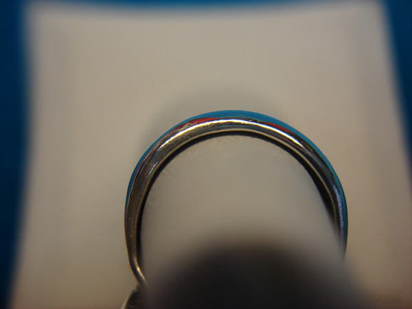 Vintage Navajo Sterling Silver Turquoise Ring - Size 6 1/2
