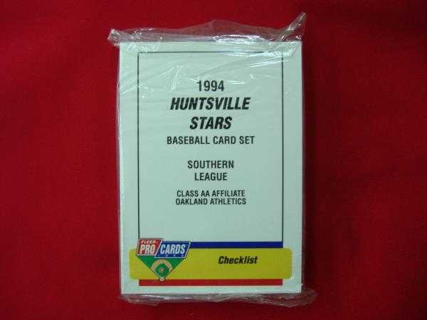 1994 Fleer ProCards Huntsville Stars Team Set | Jason Giambi, Oakland A's Affiliate
