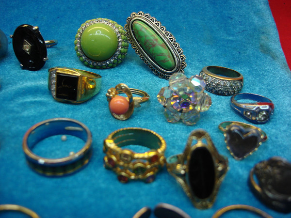 50 Vintage & Modern Estate Rings - Unique Collection Deal! Under $3 Each