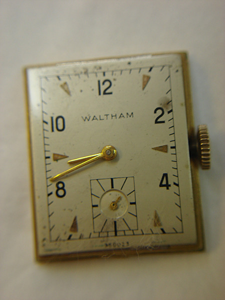 Vintage Waltham 10K Gold Filled Wristwatch - Project Watch, Mod. 750B Movement