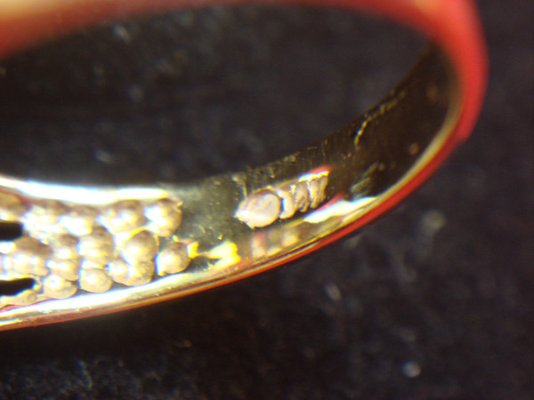 14K Yellow Gold Emerald & Diamond Ring - Marquise Cut - Size 7