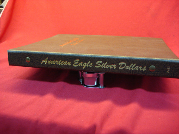 DANSCO #7181 Coin Album - Display American Silver Eagle Dollars 1986-2021 (Used, Good Condition)