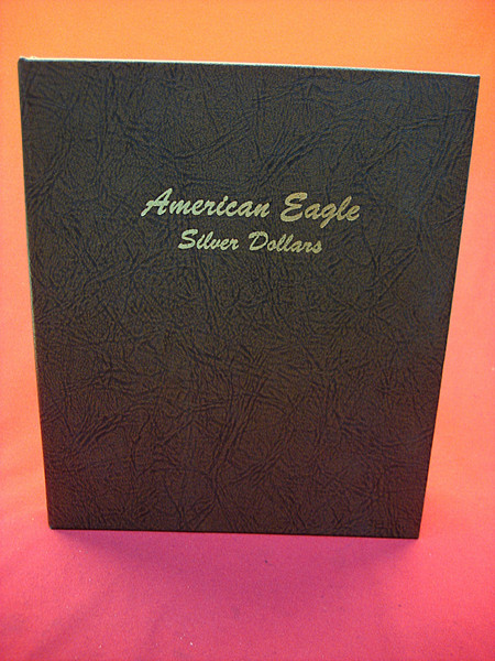 DANSCO #7181 Coin Album - Display American Silver Eagle Dollars 1986-2021 (Used, Good Condition)