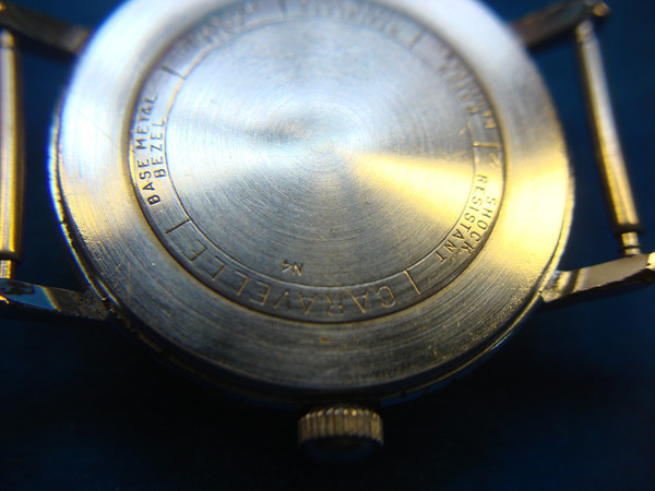 Vintage Bulova Caravel N4 Stem-Wind Wristwatch - Classic Design, Running Well