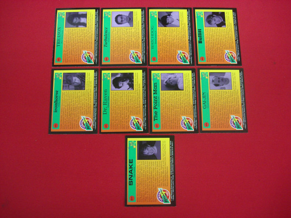 1993 Comics Future Stars Hot Picks Complete Set (HP1-HP8) + MVP Majestic Bonus Card