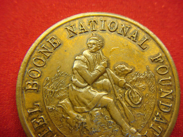 1974 Daniel Boone Homestead Commemorative Token - Bronze, Excellent Condition