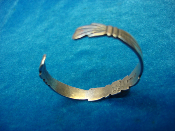 Wilson Begay Navajo Cloud Mountain Spiderweb Sterling Silver Cuff Bracelet with Turquoise