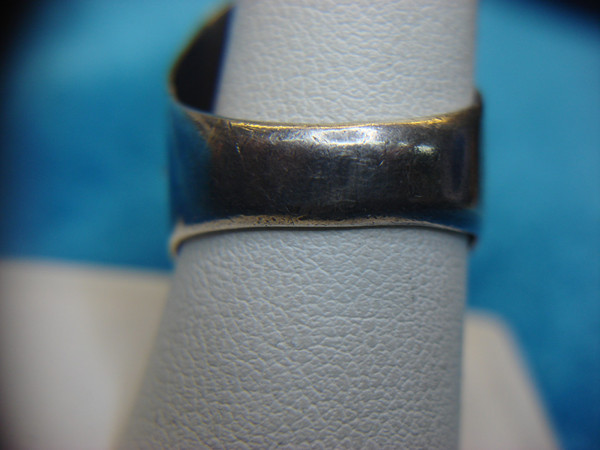 Vintage Sterling Silver Baltic Amber Ring (Size 10) - Indonesia