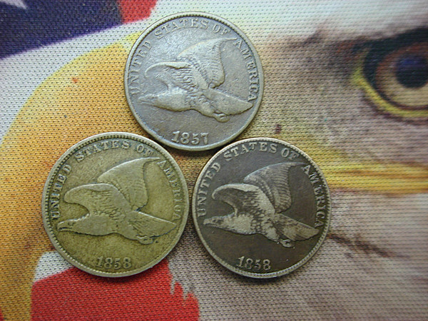 1857, 1858 SL & LL Flying Eagle Cents - Start Your Collection Today!