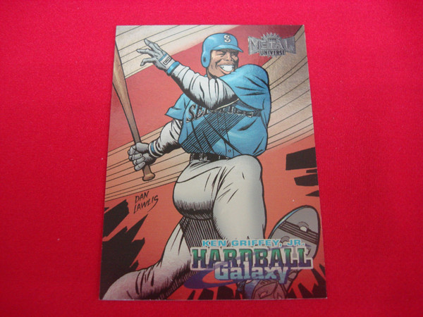 1998 Fleer Metal Universe Ken Griffey Jr. #206 Foil Base Card - Seattle Mariners - Baseball Card