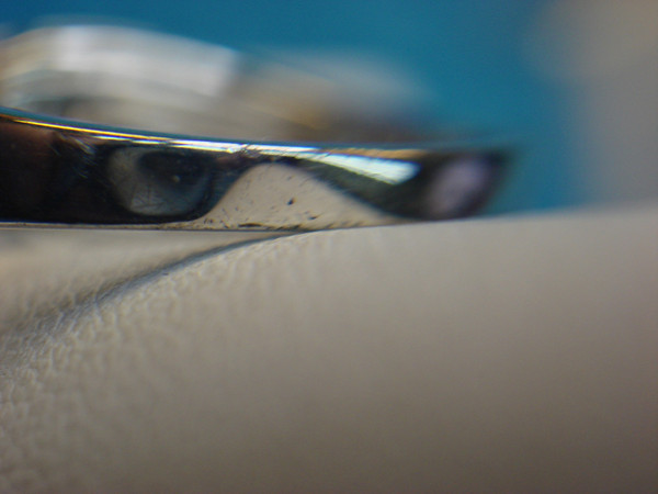 Sterling Silver Ring with Blue Gemstones & CZ Stones - Size 10