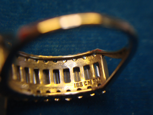 Elegant Sterling Silver Cocktail Ring Size 8 - Unique Design