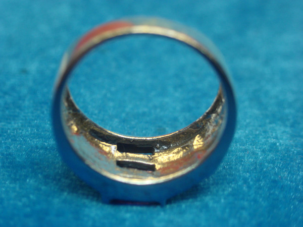 Sterling Silver Ring with Purple Stones & Sparkling Marcasites (Size 6 3/4)