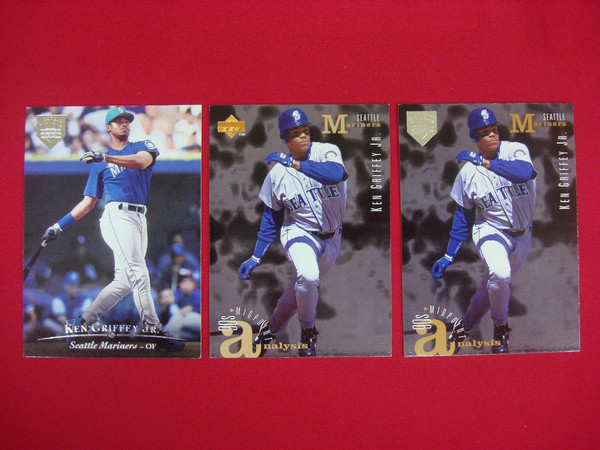 Ken Griffey Jr. 1995 Upper Deck Electric Diamond & Base Card Set (Electric, Analysis)