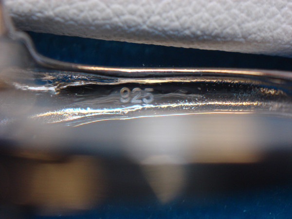 Stunning Blue Stone Cocktail Ring | Sterling Silver Size 7