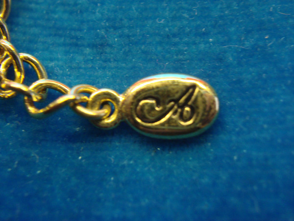 Brown Marquise Cut Stone Necklace & Earring Set - Vintage Elegant Jewelry