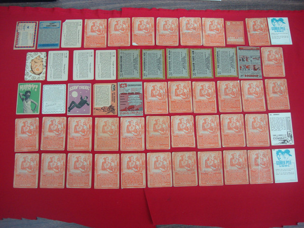 Vintage Trading Card Lot of 56 - Movies, TV, Comedy & History