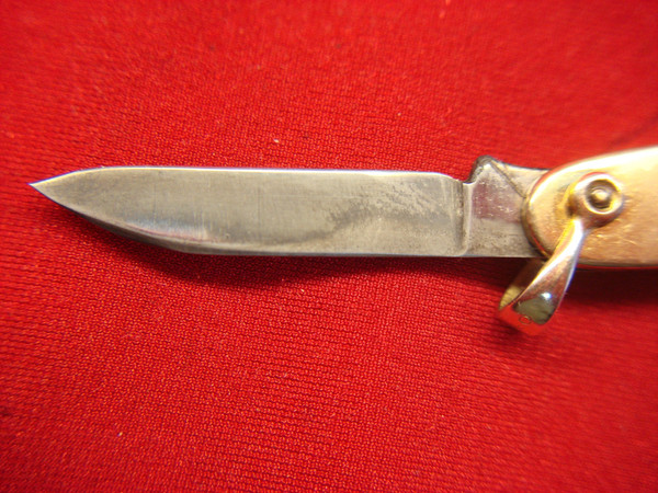 Vintage J.C. & Co. Two Blade Vest/Watch Chain Knife - Excellent Condition, GF Panels