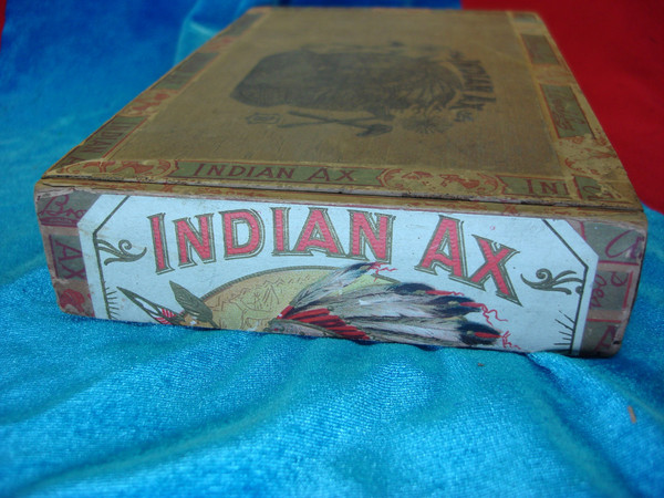 Antique Roesch Bros. Wooden Cigar Box - 1890s Pottstown PA - Excellent Condition