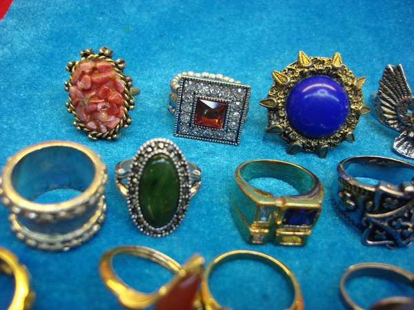 Vintage & Modern Ring Lot of 50 - Estate Jewelry Collection, Rare Finds