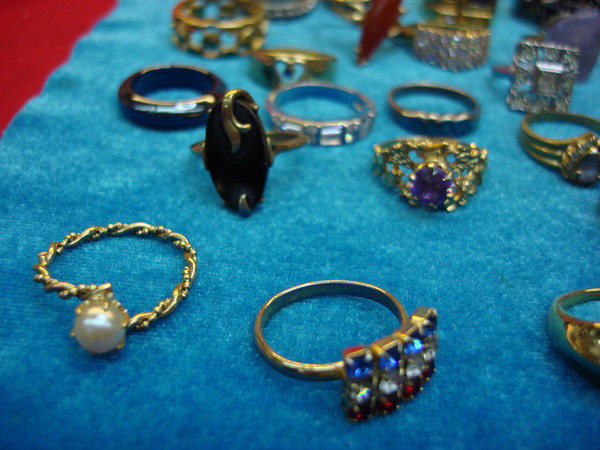 Vintage & Modern Ring Lot of 50 - Estate Jewelry Collection, Rare Finds