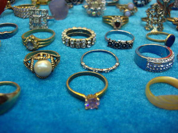 Vintage & Modern Ring Lot of 50 - Estate Jewelry Collection, Rare Finds