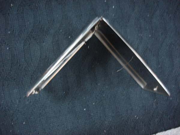 Vintage Engraved Cigarette Case - Oriental Mountain Scene, Stainless Steel or Nickel