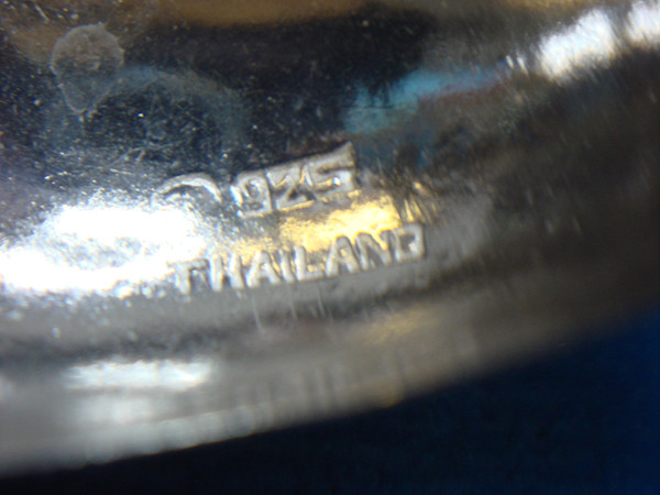 Sterling Silver Half Hoop Earrings - Unique Pattern Design | .925 Silver, Pre-Owned