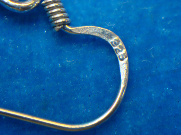 Sterling Silver Onyx & Marcasite Dangle Earrings - Pre-Owned Elegance