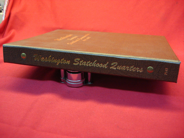 DANSCO Washington Quarters Statehood Album (1999-2003) - 5 Page Coin Display Album