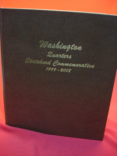 DANSCO Washington Quarters Statehood Album (1999-2003) - 5 Page Coin Display Album