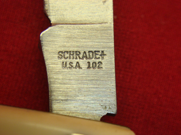 Vintage Schrade #102 SunKist Melon Tester - New & Unused (USA Made)