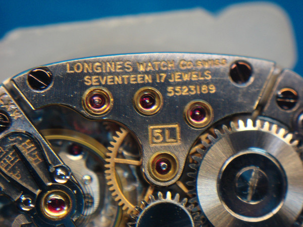 Vintage Longines Ladies Wristwatch, 10K White Gold Case & 17 Jewel Movement - Engraved Back