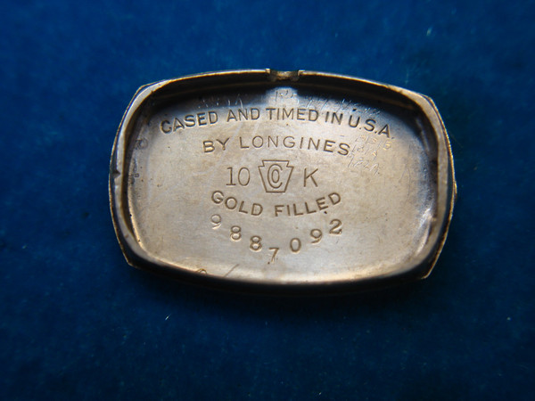 Vintage Longines Ladies Wristwatch, 10K White Gold Case & 17 Jewel Movement - Engraved Back