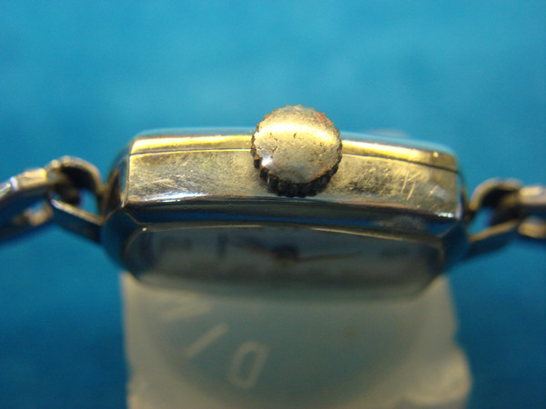 Vintage Longines Ladies Wristwatch, 10K White Gold Case & 17 Jewel Movement - Engraved Back